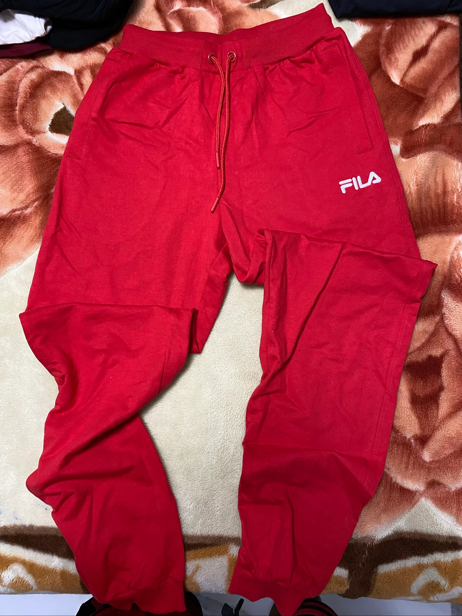 Pantalón de Chándal FILA Rojo - Talla 2XS / 6 - Como Nuevo